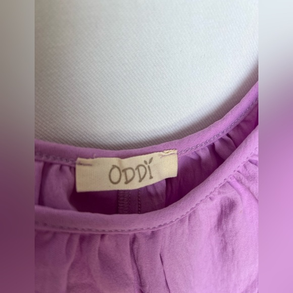 Lavender Purple Flowing Spaghetti Strap Jumpsuit 2X - Picture 4 of 8